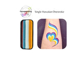 Facepainting Hub, Hawaiian Onestroke