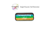 Facepainting Hub, Peacock Onestroke