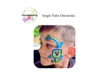 Facepainting Hub, Palm Onestroke