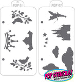 Pop Stencils (Midi) Princess 2