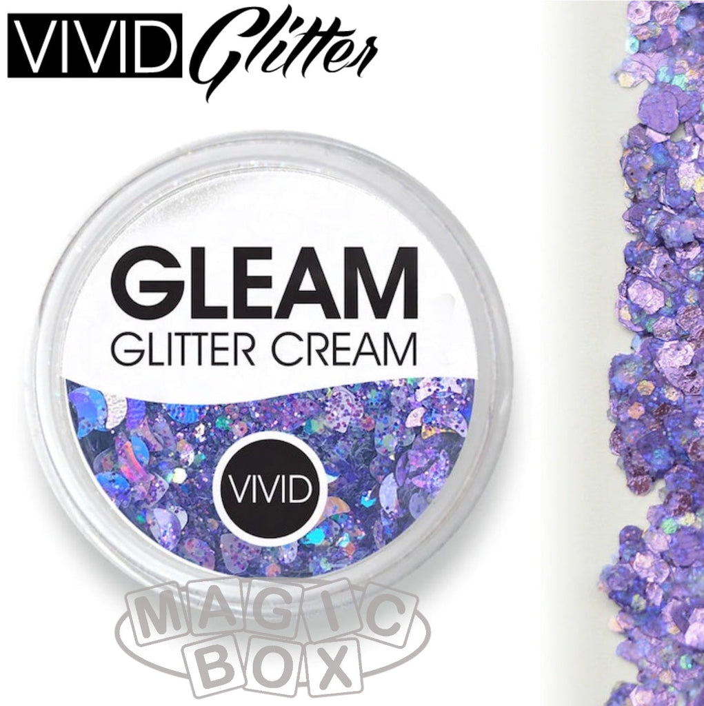 Vivid, Gleam Glitter Cream 30g, Purpose