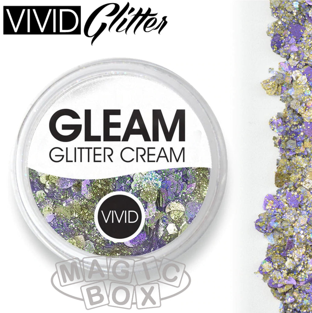 Vivid, Gleam Glitter Cream 30g, Revelation