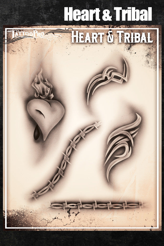 Tattoo Pro, Heart & Tribal
