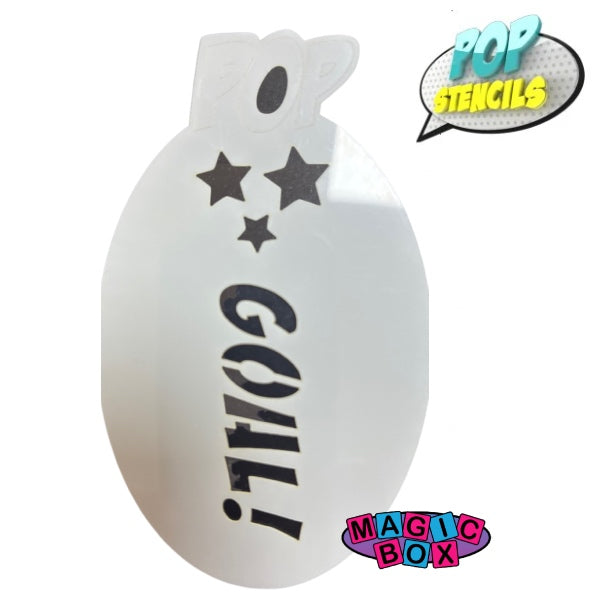 Pop Stencil Mini, Football Goal