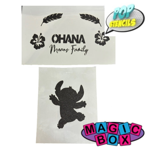 Pop Stencil Midi, Ohana-Dog Face