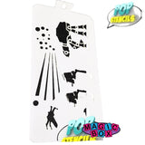 Pop Stencil Midi, Galaxy No.5