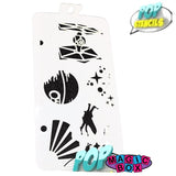 Pop Stencil Midi, Galaxy No.2