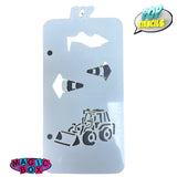 Pop Stencil Midi, Digger and Cones