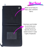 Brush Wallet, Ultimate, Black/Black