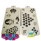 Pop Stencil Midi Sets, Mermaid