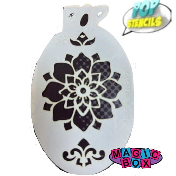 Pop Stencil Mini, Floral 2