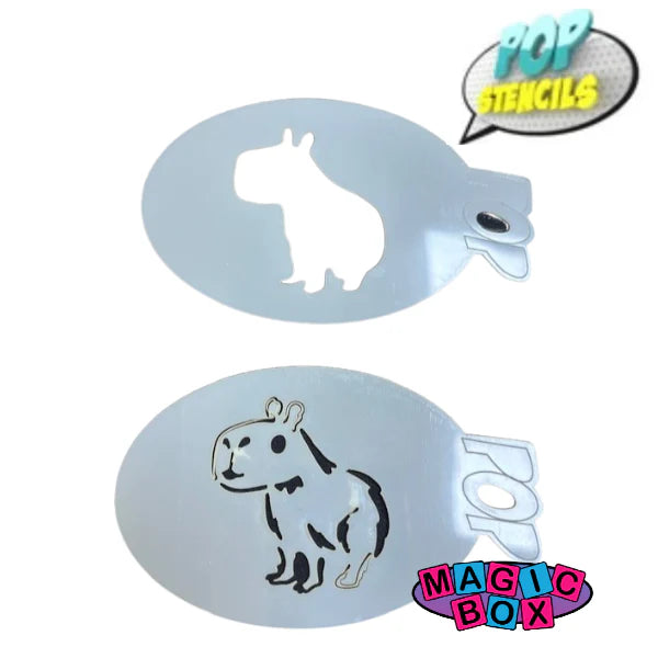 Pop Stencil Mini, Capybara, Cute
