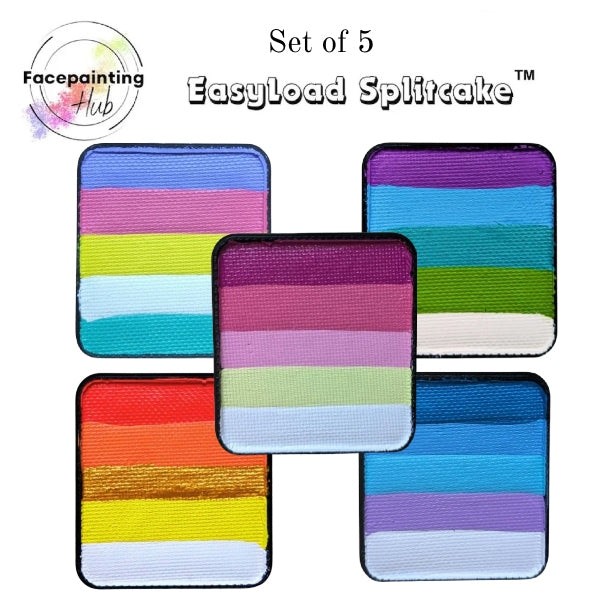 Facepainting Hub, Splitcake, Set of 5