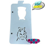 Pop Stencil Midi, Capybara, Face