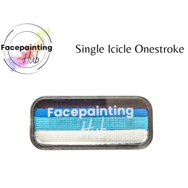 Facepainting Hub, Icicle Onestroke