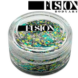 Fusion, Glitter Cream 10ml, Unicorn Disco