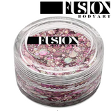 Fusion, Glitter Cream 10ml, Pink Delight