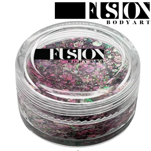 Fusion, Glitter Cream 10ml, Lavender Fields