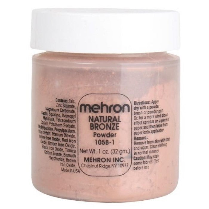 Mehron, Natural Bronze Powder