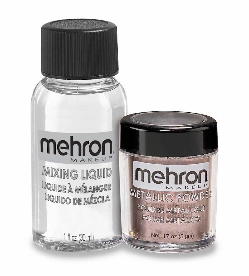 Mehron, Metallic Powder & Liquid, Lavender