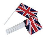 U.J. Hand Waving Flags (pk. 12)