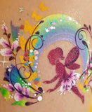 Ooh Stencils, Flip, Flying Fairy