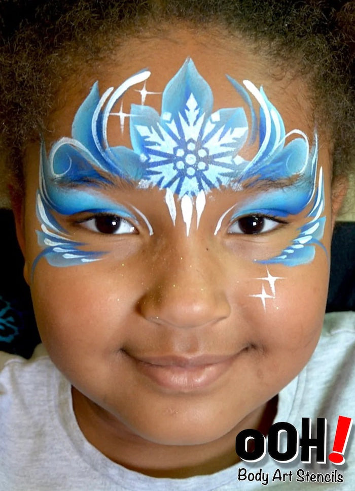 Frozen Snowflake Stencils