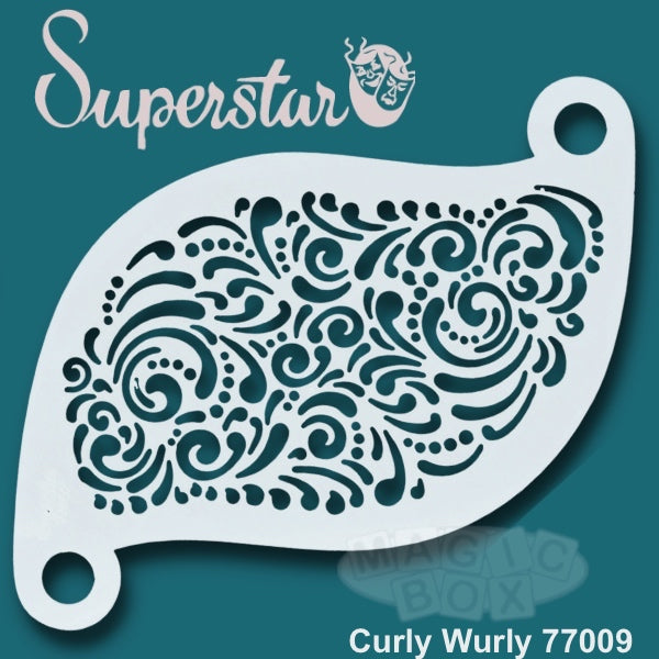 Superstar, Curly Wurly | Magicboxfacepaints