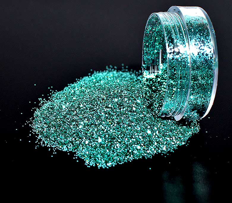 Bio-Glitter Chunky, Turquoise