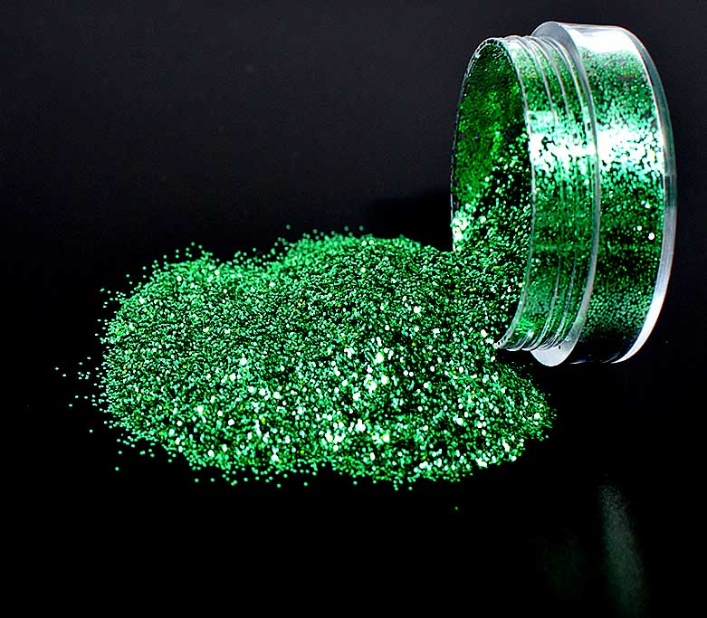 Bio-Glitter Chunky, Green Spring