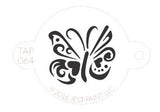 Tap Stencil, Ornate Butterfly