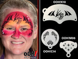 Ooh Stencils, Mask, Tribal Dragon