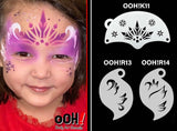 Ooh Stencils, Mask, Snowflake Queen