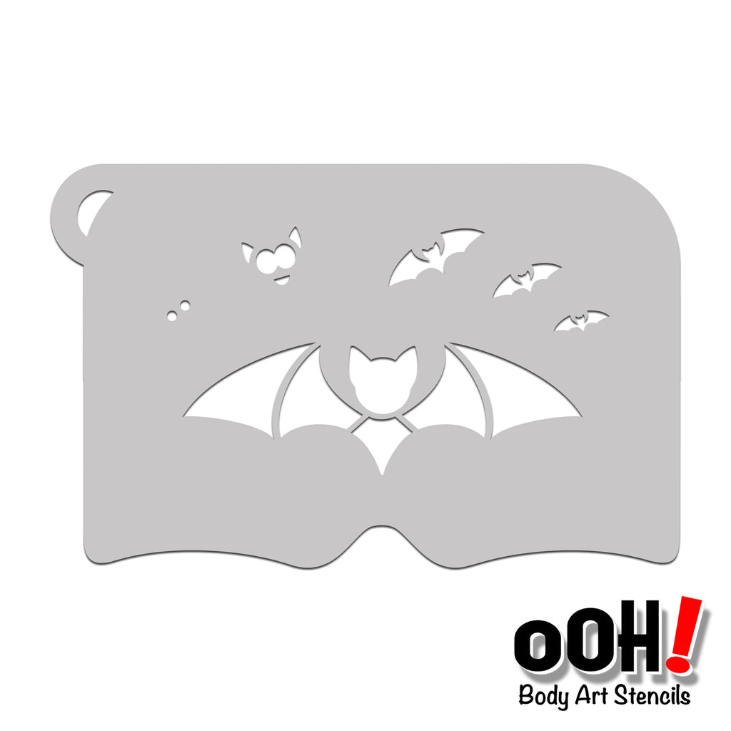 Ooh Stencils, Mask, Halloween Bat