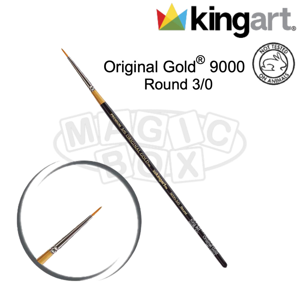 Kingart, Original Gold, Round 3/0