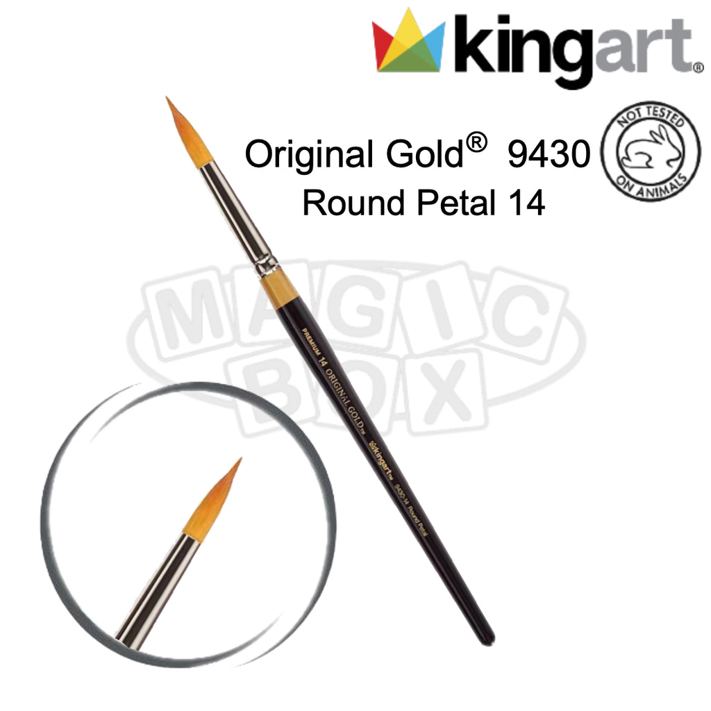 Kingart, Original Gold, Round Petal 14