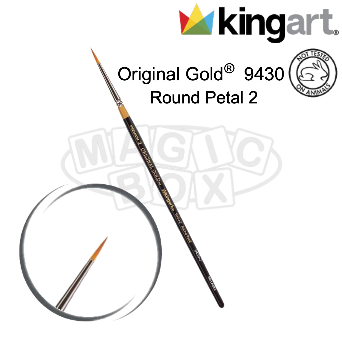 Kingart, Original Gold, Round Petal 2