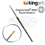 Kingart, Original Gold, Round Stroke 6