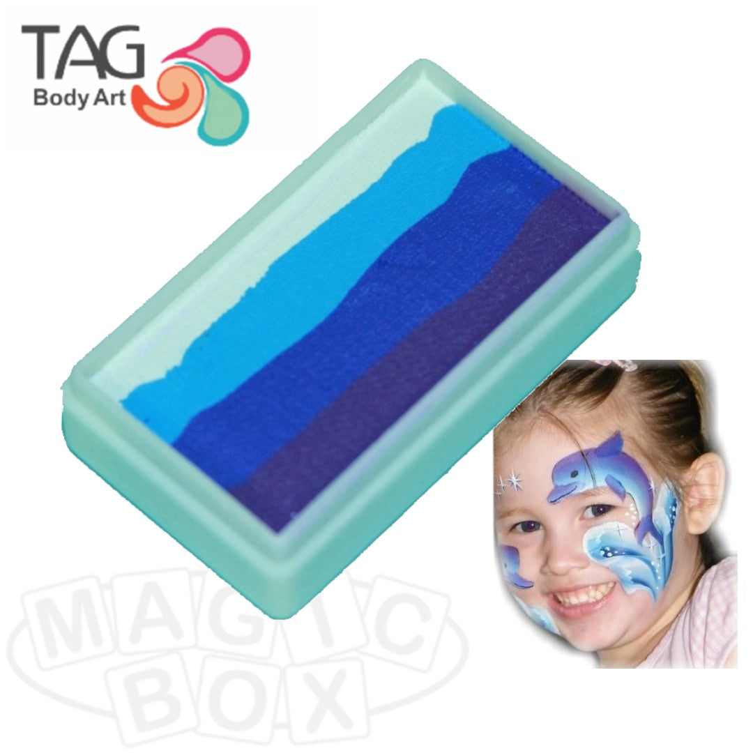  TAG Face and Body Paint - 1 Stroke Split Cake 30g