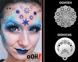 Ooh Stencils, Sphere, Snowflake