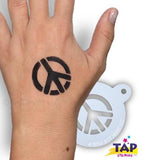 Tap Stencil, Peace Sign
