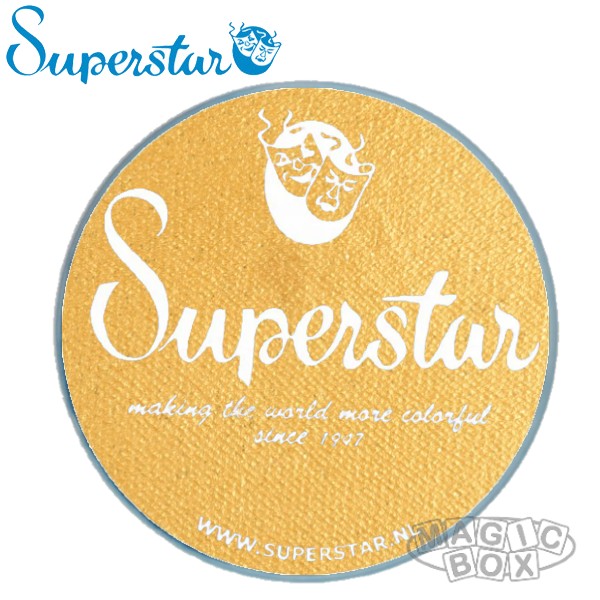 Superstar 16g, Shimmer Gold with Glitter