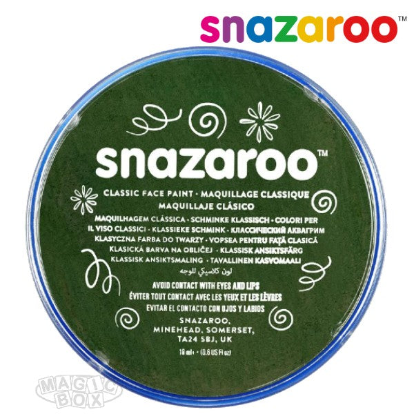 Snazaroo, 18ml Green Dark