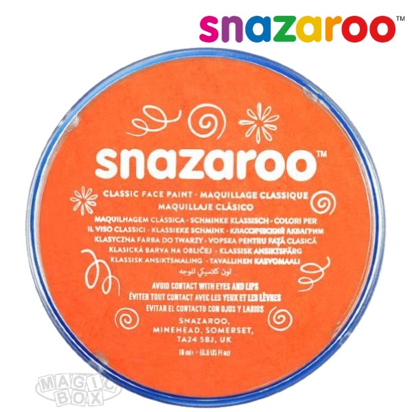 Snazaroo, 18ml Orange