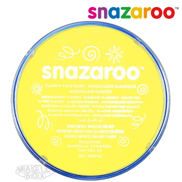 Snazaroo, 18ml Yellow Pale