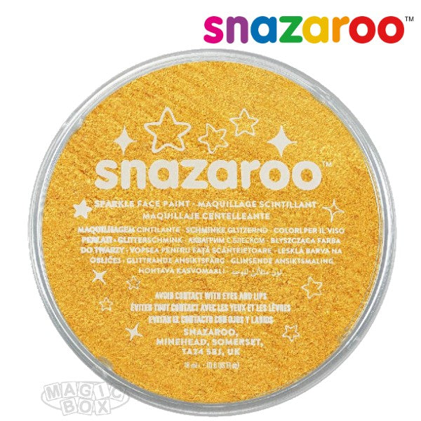 Snazaroo 18ml Sparkle Yellow