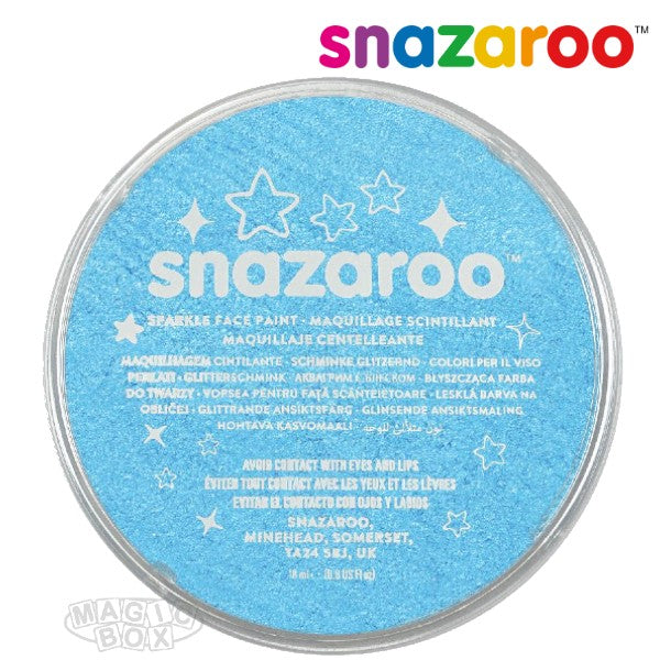 Snazaroo 18ml Sparkle Turquoise