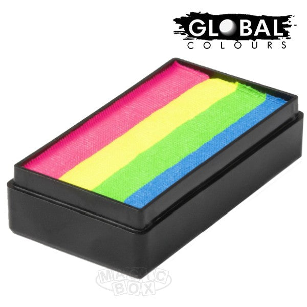 Global 25g Fun Strokes UV, Rainbow Glow