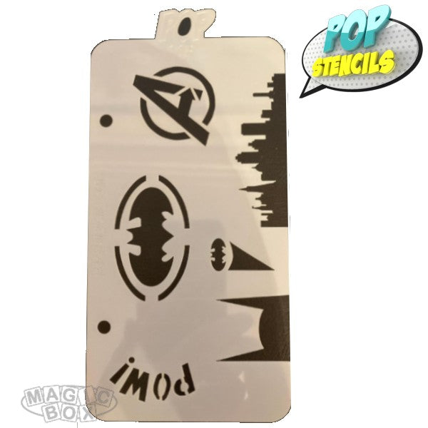 Pop Stencil Midi, Superhero 1