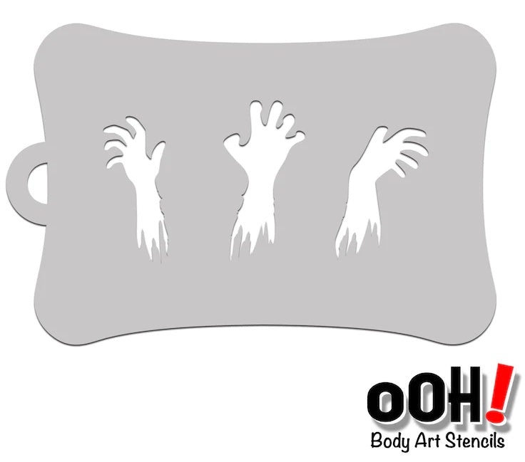 Ooh Stencils, Zombie Arm